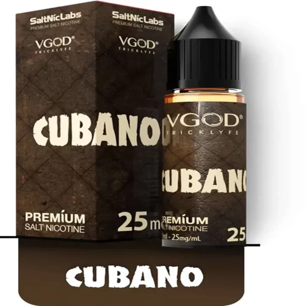 سالت ویگاد کوبانو کرم وانیلی ،VGOD Cubano SaltNic E-Liquid |پادمن شاپ |