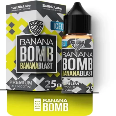 سالت بمب ویگاد موز یخ – Vgod Banana Iced