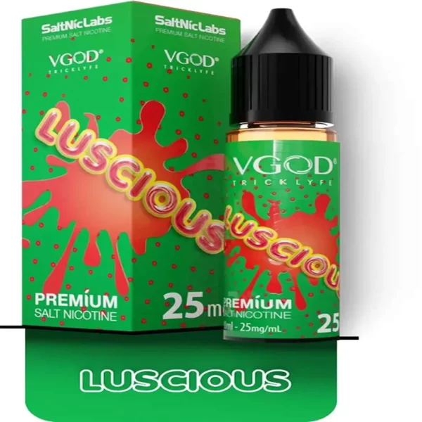 سالت ویگاد هندوانه شیرین وآبدار ،VGOD Luscious SaltNic E-Liquid |پادمن شاپ |