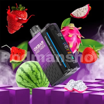 پاد اوکس بار Oxbar 30K طعم توت فرنگی دراگون فروت OXBAR Magic Maze 2 STRAWBERRY WATERMELON DRAGON