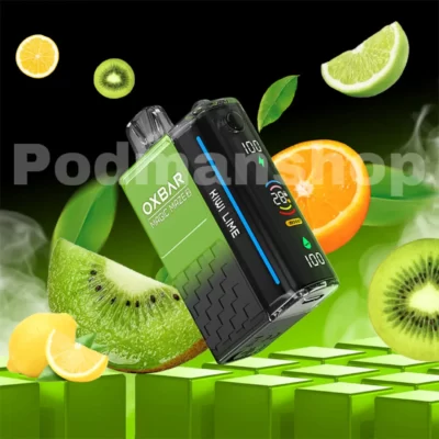 پاد اوکس بار Oxbar 30K طعم کیوی لیمو | OXBAR Magic Maze 2 KIWI LIME